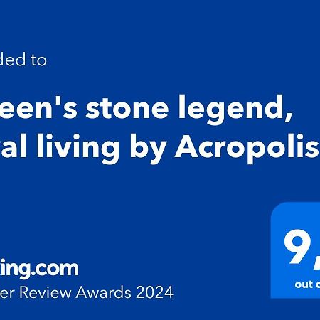 Queen'S Stone Legend, Royal Living By Acropolis Atina Dış mekan fotoğraf